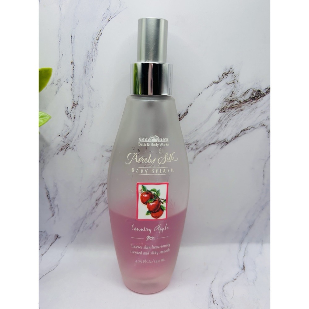 Vintage Bath & Body Works Country Apple Purely Silk Body Splash